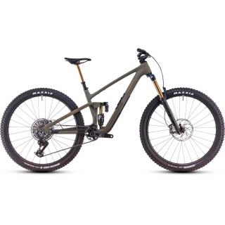 Cube Stereo ONE55 C:62 TM Dustyolive´n´Gold 29" 2025 Fully MTB kerékpár