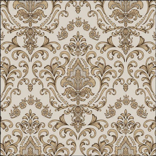 Baroque ornament cream papírszalvéta 33x33cm, 20db-os