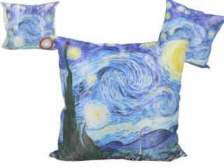 Carmani Díszpárna 45x45 cm - Van Gogh: Csillagos éj