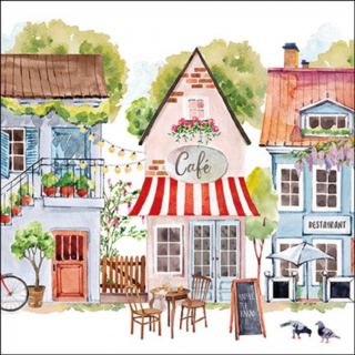 Cottages papírszalvéta 33x33cm, 20db-os