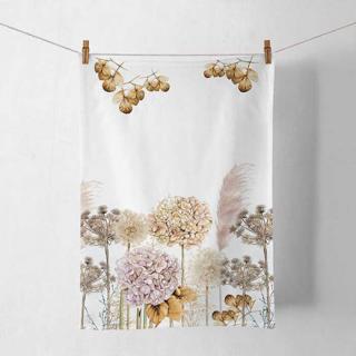 Dried flowers konyharuha 50x70cm, 100% pamut