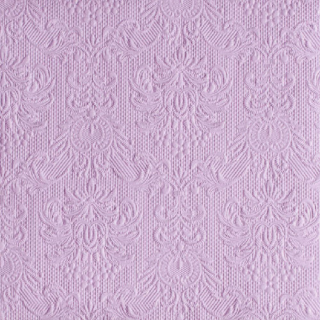 Elegance light purple papírszalvéta 40x40cm, 15db-os