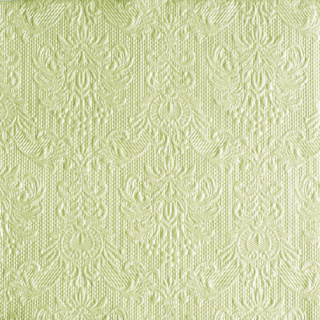 Elegance pearl green papírszalvéta 33x33cm, 15db-os