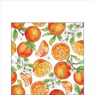 Juicy oranges papírszalvéta 25x25cm, 20db-os