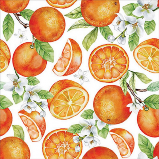 Juicy oranges papírszalvéta 33x33cm, 20db-os