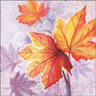 Maple leaves papírszalvéta 33x33cm, 20db-os