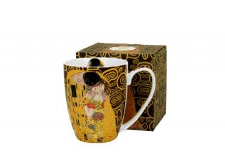 Porcelán bögre - 380ml - Klimt: A Csók