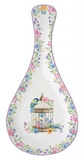 Porcelán fakanáltartó kanál Spring Bloom