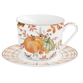 Porcelán reggeliző csésze szett - 370ml - Harvest