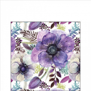 Purple dream papírszalvéta 25x25cm, 20db-os