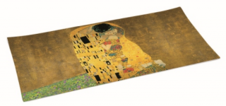 R2S.637KLI1 Üvegtál 36x17cm, dobozban, Klimt: The Kiss