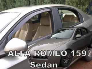 Alfa Romeo 159 Sedan/Lépcsőshátú 4 ajtós első+hátsó légterelő/szélterelő 2005-2011, 4 db-os készlet 10119