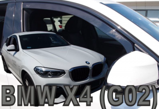 BMW X4 (G02 alvázkód) 2018-tól első légterelő, szélterelő 2 db-os készlet, 11178