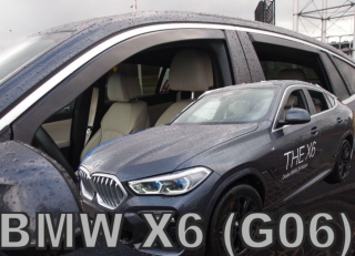 BMW X6 (G06 alvázkód) 2019-től első+hátsó légterelő, szélterelő 4 db-os készlet, 11191