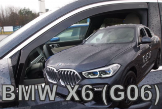 BMW X6 (G06 alvázkód) 2019-től első légterelő, szélterelő 2 db-os készlet, 11190