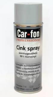 CAR-FON Carlofon cink spray, 99% tisztaságú 400 ml, CAR718