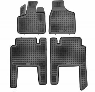 Chrysler Voyager V és Lancia Voyager 2005-2011-ig  méretpontos gumiszőnyeg szett fekete színű, 5 személyes 203701A