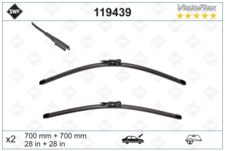 Ford Kuga II (DM2 alvázkód) 2013.03 - 2019.11 első ablaktörlő lapát készlet SWF 119439