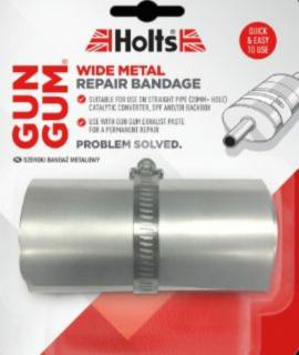 Holts Metal Repair Bandage kipufogó csőjavító egyenes szakaszhoz 12 cm hosszú HREP0059A