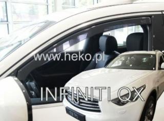 Infiniti FX II és QX 5 ajtós első szélterelő/légterelő 2009-től, 2 db-os készlet 21509