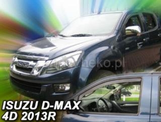 ISUZU D-MAX II 2 és 4 ajtós első szélterelő/légterelő 2012-től, 2 db-os készlet 34004