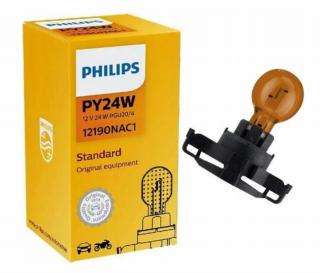 Izzó  Sárga  Philips PY24W 24 W 12190NAC1 1db