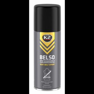 K2 BELSO Biztonsági öv regeneráló, tisztító spray 400ml B433