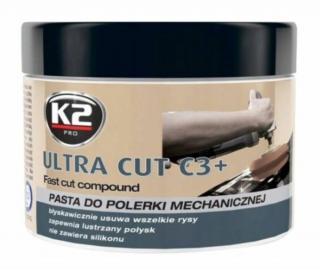 K2 ULTRA CUT C3 + 600G Polírízó Paszta mechanikus kézi illetve gépi polírozáshoz K2 L004
