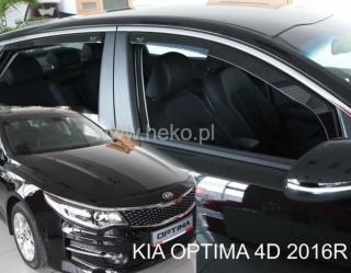 Kia Optima (JF alvázkód) 4 ajtós szedán első+hátsó légterelő/szélterelő 2016-tól, 4 db-os készlet 20171