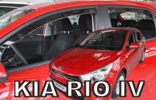 Kia Rio 5 ajtós első+hátsó légterelő/szélterelő 2017-től, 4 db-os készlet 20175