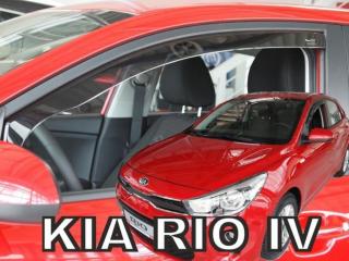 Kia Rio 5 ajtós/hatchback első légterelő/szélterelő 2017-től, 2 db-os készlet 20174