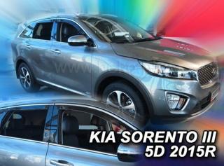 Kia Sorento első+hátsó légterelő/szélterelő 2015-től, 4 db-os készlet 20167