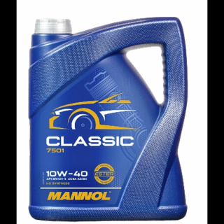 MANNOL CLASSIC 10W-40 félszintetikus motorolaj 5 literes 7501