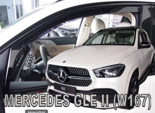 Mercedes GLE II (W167) 5 ajtós 2019-től első légterelő, szélterelő 2 db-os készlet, 23623