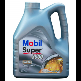 Mobil Super 3000 X1 5W-40 motorolaj 4 literes