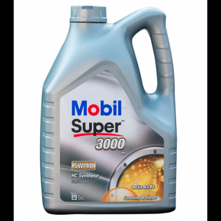 Mobil Super 3000 X1 5W-40 motorolaj 5 literes