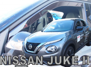 Nissan Juke 2019-től első légterelő, szélterelő 2 db-os készlet, 24304