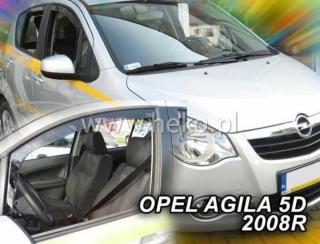 OPEL AGILA II 5 ajtós első légterelő 2008-tól, 2 db-os készlet  25374