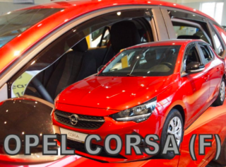 Opel Corsa F / Peugeot 208 5 ajtós első+hátsó légterelő 2019-től, 4 db-os készlet 25406