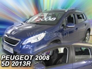 PEUGEOT 2008 5 ajtós első+hátsó légterelő 2013-tól, 4 db-os készlet  26152