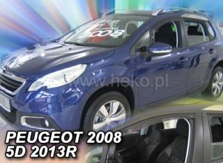 PEUGEOT 2008 5 ajtós első légterelő 2013-tól, 2 db-os készlet  26151