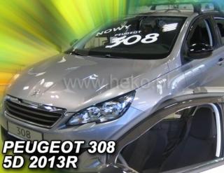 PEUGEOT 308 5 ajtós és Peugeot 308 SW, Kombi első légterelő 2013-tól, 2 db-os készlet  26153