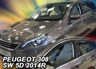 PEUGEOT 308 SW, Kombi első+hátsó légterelő 2014-től, 4 db-os készlet  26155