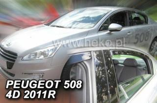 PEUGEOT 508 Limuzin/Sedan/4 ajtós első+hátsó ajtó légterelő 2011-től, 4 db-os készlet  26145