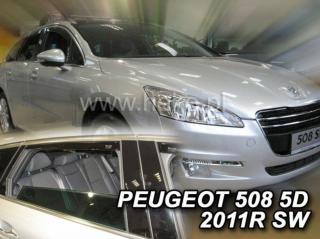 PEUGEOT 508 SW/Kombi első+hátsó ajtó légterelő 2011-től, 4 db-os készlet  26144