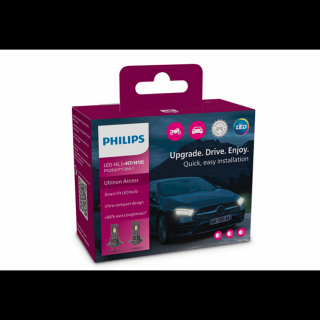 PHILIPS Ultinon Access LED izzó H7/H18 12V (szett 2db) 6000K 11972U2500CX, 11972U2500C2