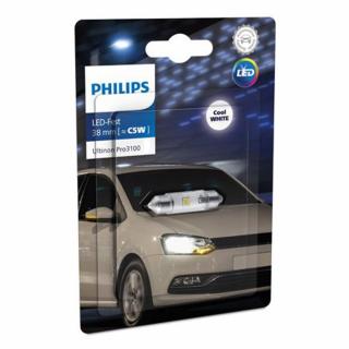 PHILIPS Ultinon Pro3100 C5W soffita izzó helyettesítő 6000K LED (1 db) 11854CU31B1