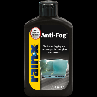 Rain-X Anti Fog belső páragátló, páraeltávolító folyadék szélvédőre, üveg felületre 200ml