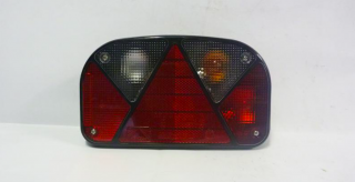 Utánfutó lámpa haszonjárművekre jobb oldali, tolató lámpás Multipoint II Aspöck
