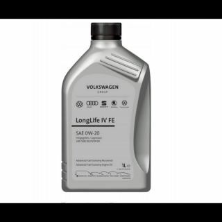 VW, Audi, Seat, Cupra, Skoda gyári motorolaj Longlife IV 0W20 508.00/509.00, GS60577M2 (1 liter)